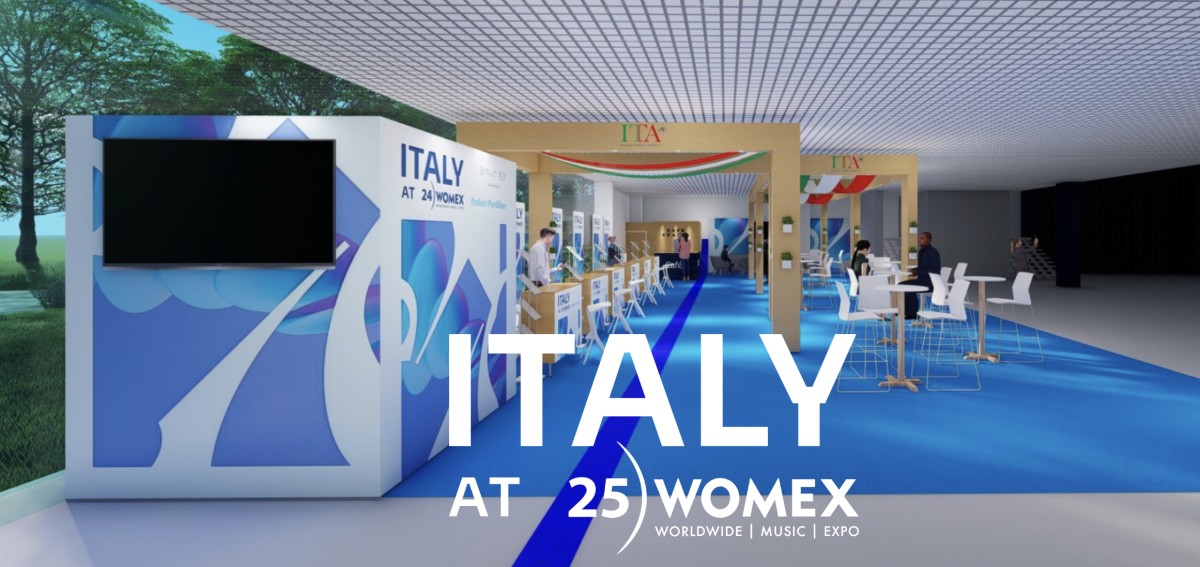 Assomusica promotore del Padiglione Italia al Womex 2025 | 22-26/10/2025, Tampere
