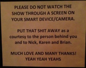 Concerti: live ripresi con i cellulari? I cantanti non ci stanno