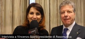 Premio Assomusica 2015, Intervista a Vincenzo Spera