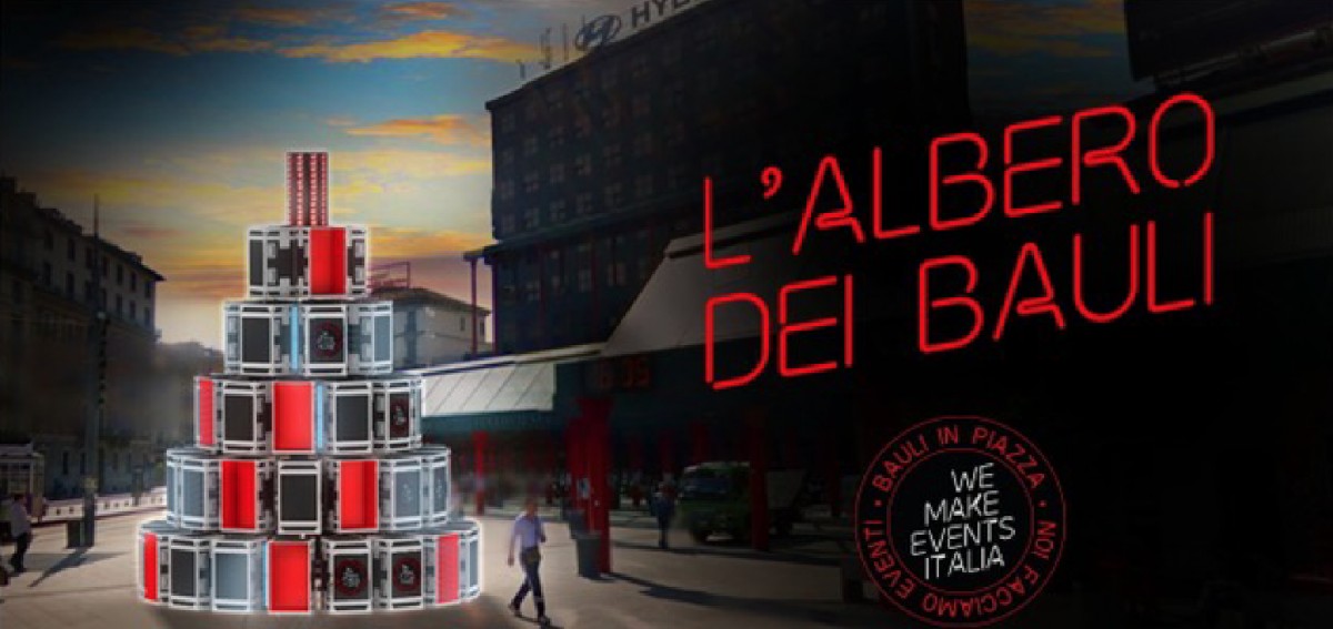 L&#039;albero dei Bauli: l&#039;iniziativa per far luce al Natale dei lavoratori dello spettacolo