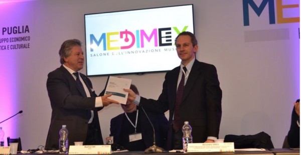 Medimex Bari 2015, Assomusica consegna un documento programmatico alla Commissione Europea per la musica dal vivo in Europa