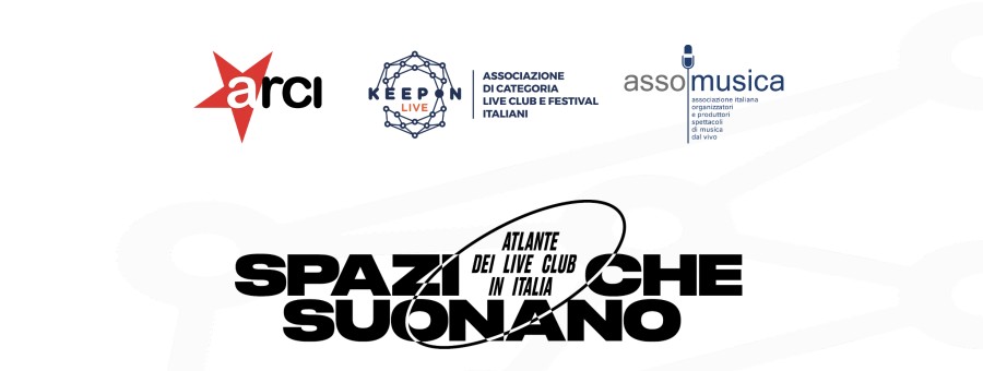 SPAZI CHE SUONANO: UN ATLANTE NAZIONALE DEI LIVE CLUB ITALIANI PROMOSSO DA ASSOMUSICA, KEEPON LIVE E ARCI