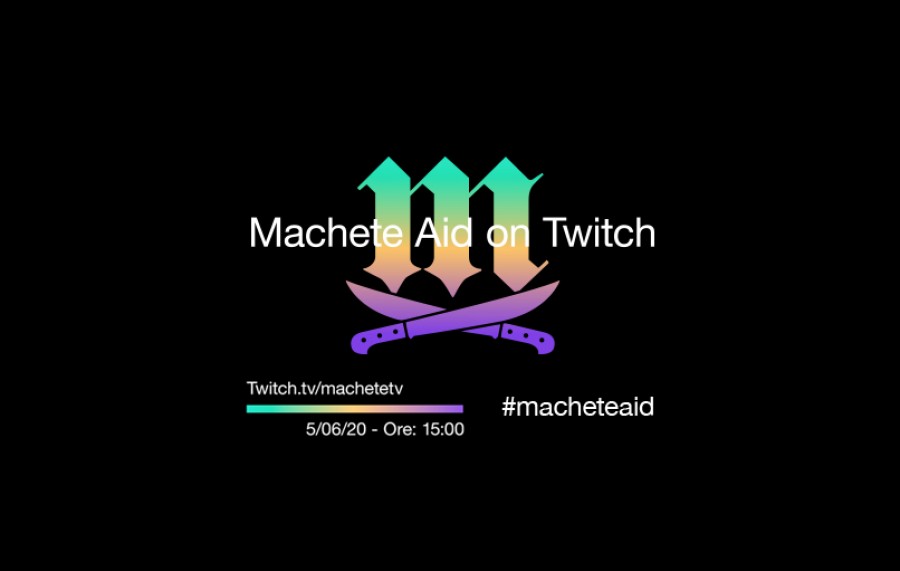 ASSOMUSICA SOSTIENE MACHETE AID ON TWITCH - venerdì 5 giugno dalle h 15