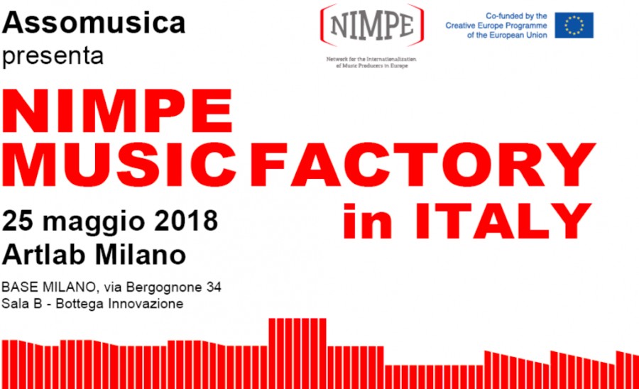 Il programma della NIMPE Music Factory - 25 maggio 2018 Artlab Milano