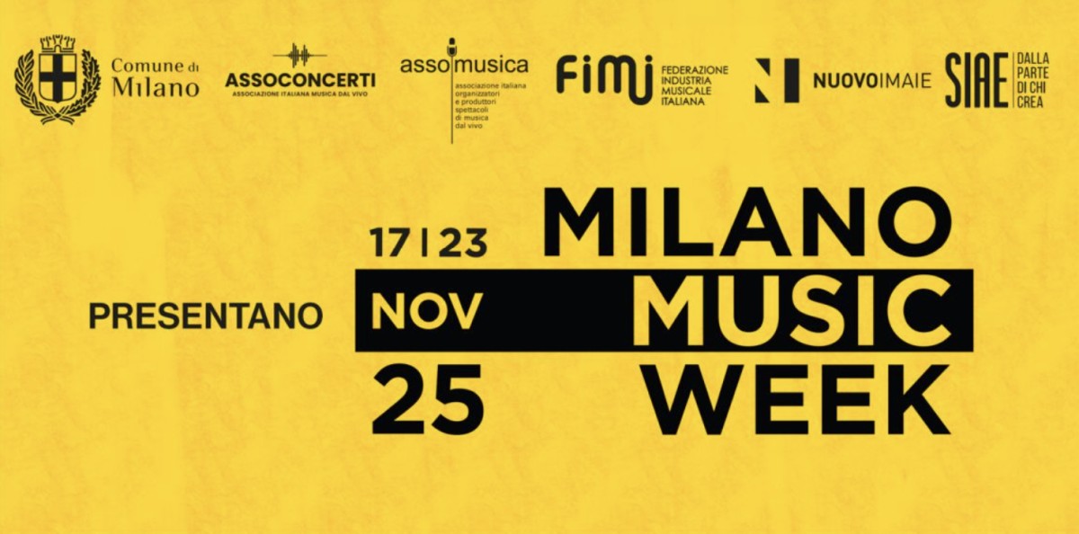 Domani, venerdì 7 novembre, presentazione MILANO MUSIC WEEK 2025 (17-23 novembre) presso MOSSO (Via Mosso 3 – Milano), alle ore 11.00