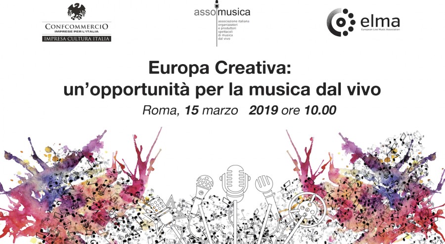 DIRETTA STREAMING -EUROPA CREATIVA: UN&#039;OPPORTUNITÀ PER LA MUSICA DAL VIVO